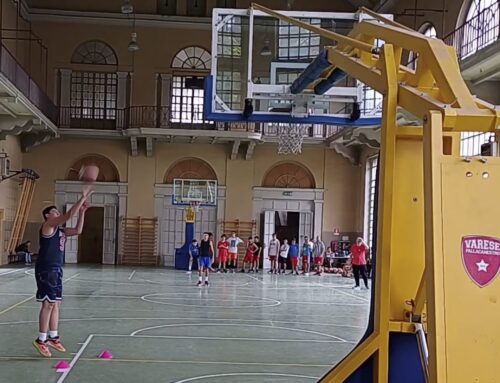 Il Vharese basket a scuola per…far scuola