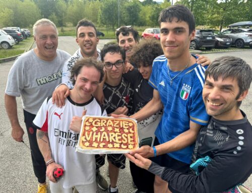 Lorenzo Portentoso e il suo dolce saluto al Vharese